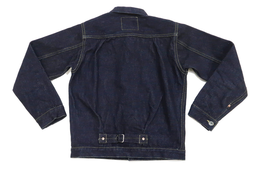 Samurai Jeans 25 oz Denim Jacket Men's Modified Type 1 Jean Jacket WWII Regulated Version S555VX25oz