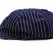 Sugar Cane Applejack Cap Men's Short Brim Wabash Striped Work Hat 