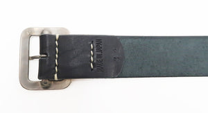 Sugar Cane Leather Belt SC02320 Men's Ccasual Garrison belt from Japan Black