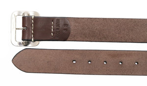 Sugar Cane Leather Belt SC02320 Men's Ccasual Garrison belt from Japan Brown