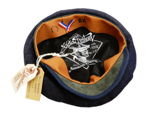 Mister Freedom Sugar Cane ROADSTEADER Cap Men's Denim Nautical Hat SC02566
