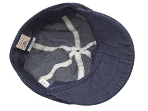 Sugar Cane Applejack Cap Men's Casual Short Brim Denim Work Hat SC02705