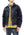 Sugar Cane Jacket Men's Mixed Denim Panel Colour Block Jean Jacket SC10701 One-Wash