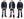 Sugar Cane Jacket Men's Mixed Denim Panel Colour Block Jean Jacket SC10701 One-Wash