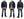 Sugar Cane Jacket Men's Mixed Denim Panel Colour Block Jean Jacket SC10701 One-Wash