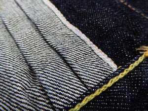 Sugar Cane Denim Trucker Jacket Men's Type 2 1953 Style Jean Jacket SC11953A 421 One Wash Deep blue indigo