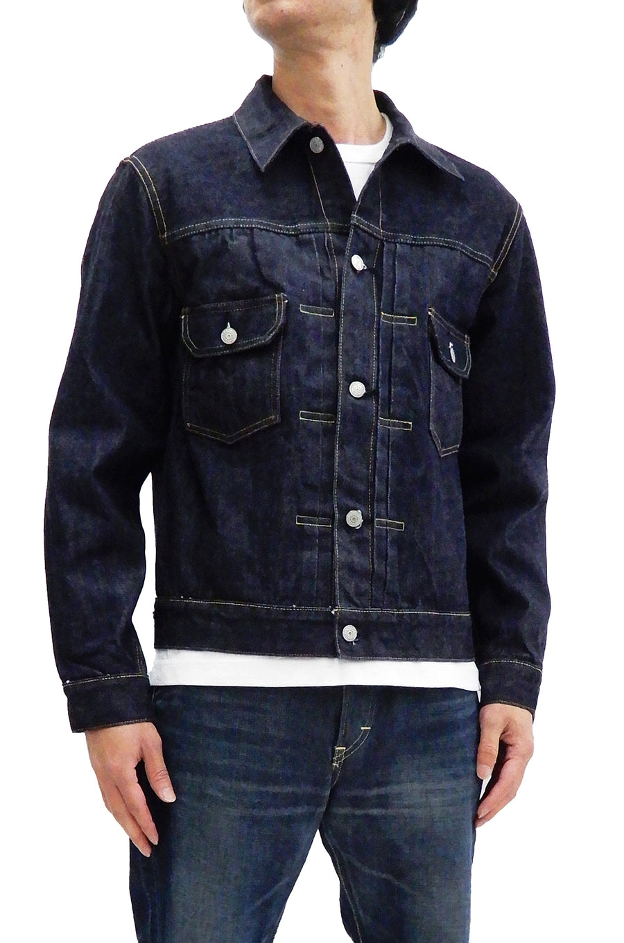 Calee Type II Double jacquard denim jacket.