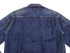 Sugar Cane Faded Denim Trucker Jacket Men's Type 2 Style Jean Jacket SC11953SH