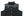 Sugar Cane Down Vest with Leather Yoke Panel Men's Winter Outerwear Vest SC15222 119 Black/Black