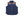 Sugar Cane Down Vest with Leather Yoke Panel Men's Winter Outerwear Vest SC15222 128 Navy-Blue/Brown