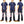 Sugar Cane Men's Short Sleeve Indigo Wabash Stripe Work Shirt, 8.5 oz Cotton Twill, One-Wash, Made in Japan (Fiction Romance SC36267 421A)