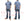 Sugar Cane Plain Chambray Shirt Men's Relaxed Fit Button-Down Collar Short Sleeve Casual Shirt SC38903 421 Blue One-Wash