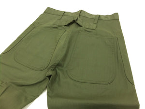 Mister Freedom x Sugar Cane Topsiders NOS Men's Herringbone Military Pants SC41680