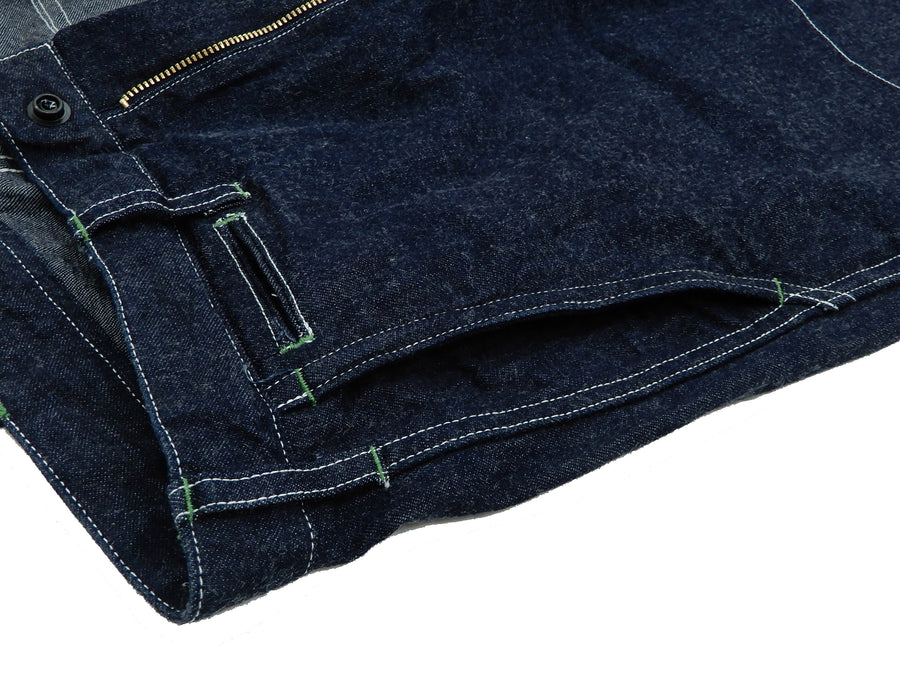 Sugar Cane Jeans with Double Knees & Seat Men's One Washed