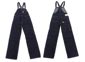Sugar Cane Overall Men's 11 Oz. Blue Denim Bib Overalls Toyo Enterprises SC42242