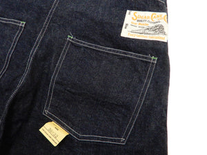 Sugar Cane Overall Men's 11 Oz. Blue Denim Bib Overalls Toyo Enterprises SC42242