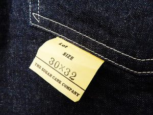 Sugar Cane Overall Men's 11 Oz. Blue Denim Bib Overalls Toyo Enterprises SC42242
