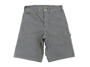 Sugar Cane Shorts Men's Casual Stylish 11 Oz. Hickory Stripe Painters Shorts SC51842