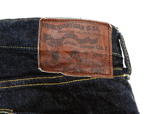 Studio D'artisan Jeans Men's Relaxed Tapered Fit G3 14oz Japanese Selvedge Denim SD-908