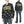 Laden Sie das Bild in den Galerie-Viewer, Style Eyes Corduroy Sport Shirt Men&#39;s 1950s Style Long Sleeve Button Up Shirt Argyle Pattern SE28971 119 Black
