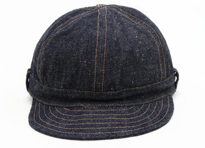 Samurai Jeans Denim Workman Cap Men's Adjustable Working denim Hat