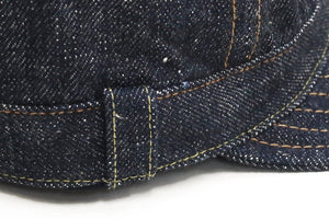 Samurai Jeans Denim Workman Cap Men's Adjustable Working denim Hat SJ201WC-510XX15oz