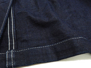Samurai Jeans Sack Coat Men's Japanese Indigo-Dyed Canvas Blazer Jacket SJSC19