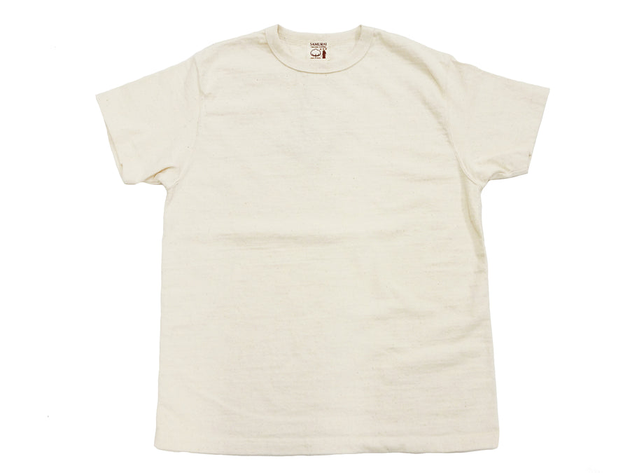 Crewneck UNDYED M Short Sleeved T-shirt With Breast Pocket