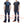 Load image into Gallery viewer, Samurai Jeans T-shirt Mens Slim Fit Loop-wheeled Short Sleeve Japanese Art Tee SJST20-108 Faded-Black
