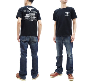 Studio D'artisan T-shirt Men's Shocker from Shin Kamen Rider Graphic Short Sleeve Tee SKR-004 Black