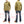 Laden Sie das Bild in den Galerie-Viewer, Samurai Jeans Plaid Flannel Shirt Men&#39;s Checked Long Sleeve Work Shirt SNL21-02 Mustard
