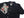 Hanatabi Gakudan Men's S/S Jacquard Shirt with Japanese Art Embroidery SS-003 Black