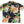 Load image into Gallery viewer, Sun Surf Hawaiian Shirt Kalakaua Red Snapper Men&#39;s Short Sleeve Rayon Crepe Aloha Shirt SS38925 Black
