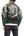 Hanatabi Gakudan Men's Japanese Souvenir Jacket Japanese Dragon Sukajan Script SSJ-017