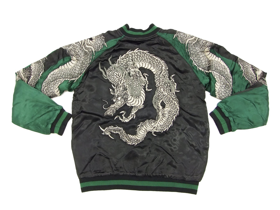 Hanatabi Gakudan Men's Japanese Souvenir Jacket Japanese Dragon 