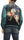 Hanatabi Gakudan Men's Japanese Souvenir Jacket Rooster and Hen Japanese Art Sukajan Script SSJ-018