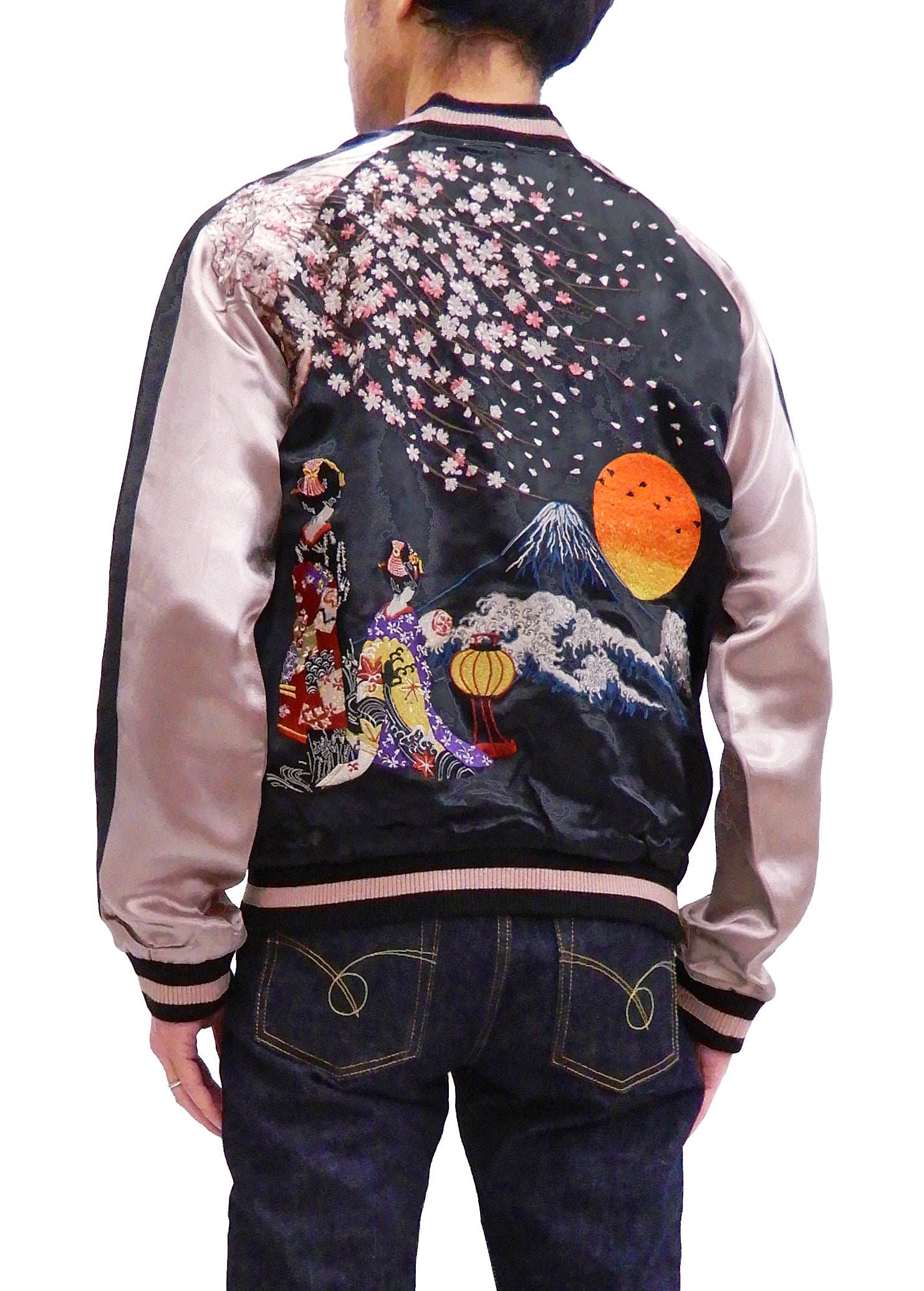 Hanatabi Gakudan Men's Japanese Souvenir Jacket Japanese