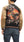 Hanatabi Gakudan Men's Japanese Souvenir Jacket Japanese Goldfish Sukajan Script SSJ-501