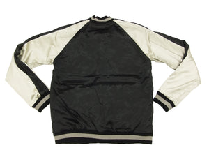 Hanatabi Gakudan Men's Japanese Souvenir Jacket Japanese goldfish Sukajan Script SSJ-502