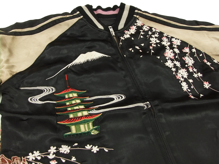 Hanatabi Gakudan Men's Japanese Souvenir Jacket Japanese Raven Sukajan –  RODEO-JAPAN Pine-Avenue Clothes shop