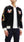 Hanatabi Gakudan Men's Velvet Japanese Souvenir Jacket Japan Map Sukajan Script SVJ-001