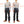Samurai Jeans Men's Double Zipper Pants German Workwear Guild Trousers SWC505C19-DP