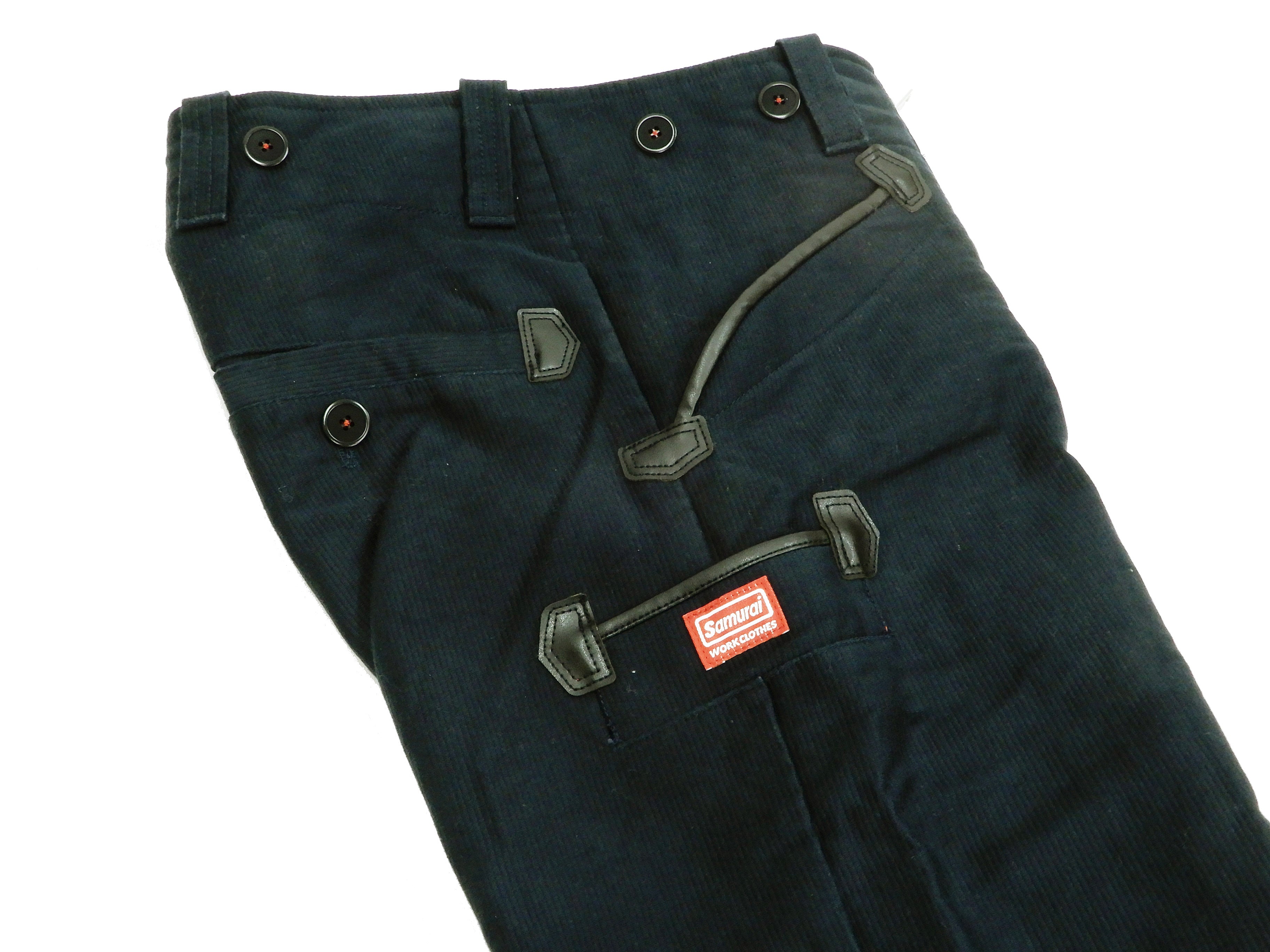 Samurai Jeans Men's Double Zipper Pants German Workwear Guild