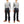 Samurai Jeans Men's Double Zipper Pants German Workwear Guild Trousers SWC505C19-DP
