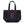 Laden Sie das Bild in den Galerie-Viewer, Tedman Denim Tote Bag Men&#39;s Casual Lucky Devil Graphic Jean Handbag TDBG-1100 Indigo x Red
