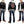 Laden Sie das Bild in den Galerie-Viewer, Tedman Varsity Jacket Men&#39;s Letterman Jacket Custom Award Jacket TDJ-22000 Black
