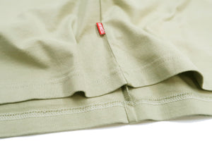 Tedman T-Shirt Men's Lucky Devil Logo Graphic Long Sleeve Tee Efu-Shokai TDLS-355 Beige