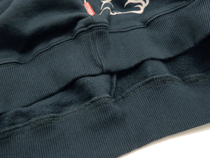 Tedman Pullover Hoodie Men's Lucky Devil Graphic Printed Hooded Sweatshirt TDPSP-101 Dark-Blue