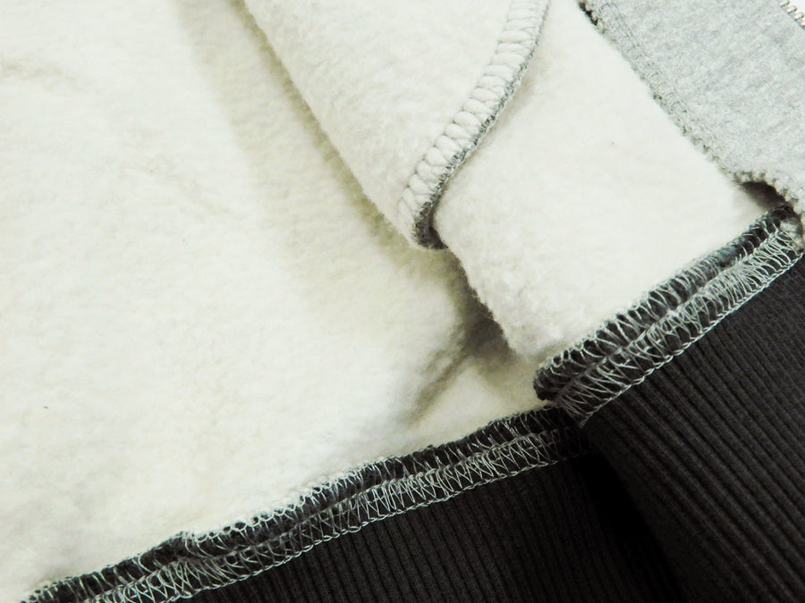 Tedman Hoodie Men's Casual Full Zip Hoodie Zip-Up Printed Hooded Sweatshirt TDSP-149 Ash-Gray