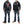 Load image into Gallery viewer, Tedman Pullover Hoodie Men&#39;s Lucky Devil Graphic Printed Hooded Sweatshirt TDSP-152 Black
